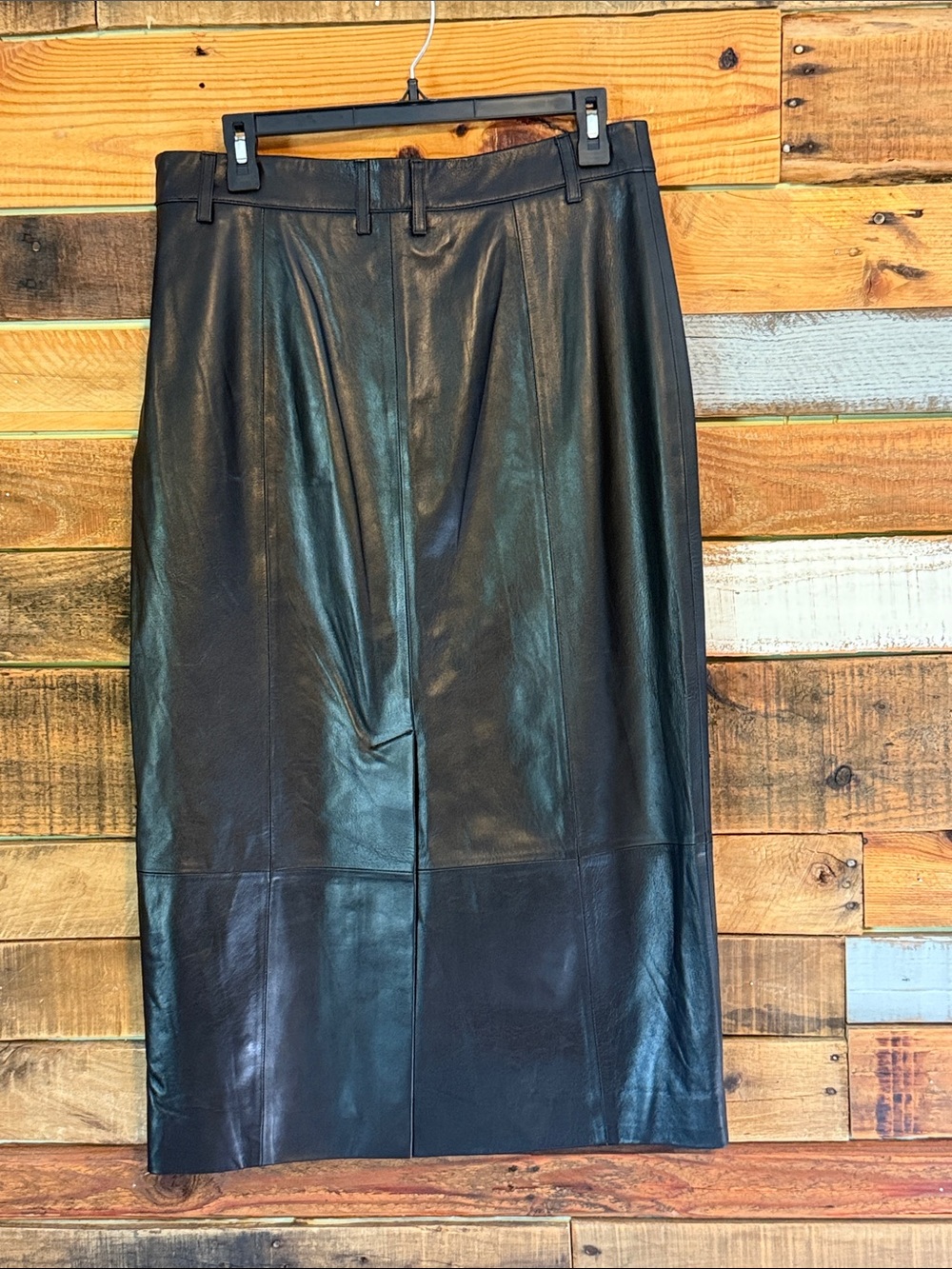 Nwt Antonio Melani Gisele Leather Pencil Skirt — image 3 of 7
